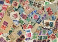 GERMANY. Older stamps before the BRD was formed. On and OFF paper. Lots of postally used stamps from an old horde in Europe. Received  JAN 2021